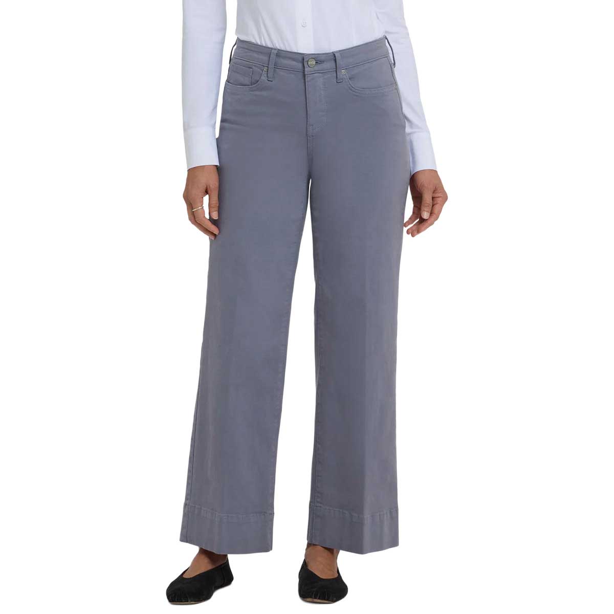 NYDJ Teresa Wide Leg Jean Ankle 3" Hem